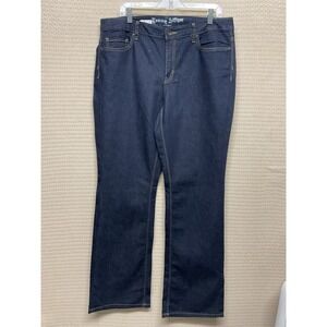 Tommy Hilfiger Blue Denim Classic 5Pocket‎ Boyfriend Bootcut Jeans Wms Size 12R